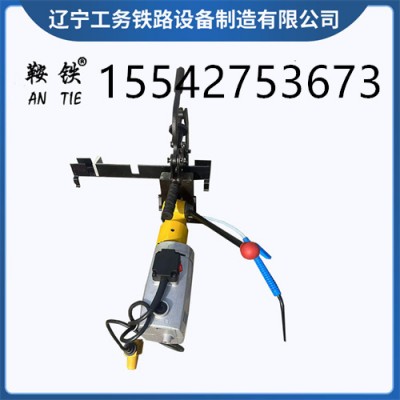 鞍铁ZG-13电务钻孔机铁路工务器材原来是这样使用的